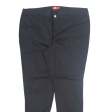 DICKIES Workwear Womens Trousers Black Slim Tapered W38 L31 Hot on Sale