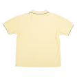 CHAPS Mens Polo Shirt Yellow L Supply