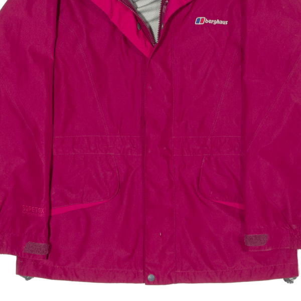 BERGHAUS Mesh Lined Womens Rain Jacket Pink M Cheap