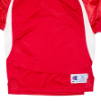 CHAMPION Boys Jersey Red V-Neck XL Discount