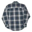 EDDIE BAUER Mens Shirt Green Check Long Sleeve S Online Hot Sale