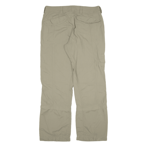 COLUMBIA Outdoor Detachable Leg Mens Trousers Beige Regular Straight W32 L29 Supply