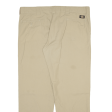 DICKIES Workwear Mens Trousers Beige Slim Straight W40 L32 Sale