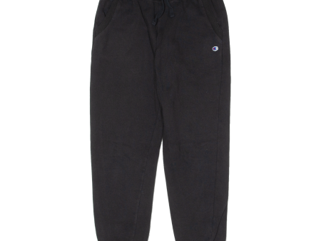 CHAMPION Womens Joggers Black Tapered L W24 L25 Cheap