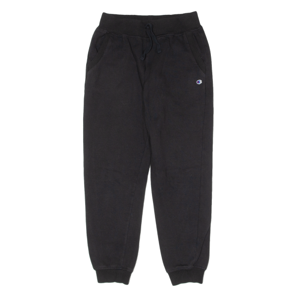 CHAMPION Womens Joggers Black Tapered L W24 L25 Cheap