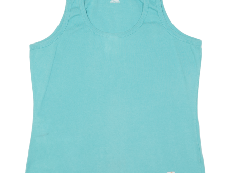 CARHARTT Womens Vest Blue Sleeveless L Supply