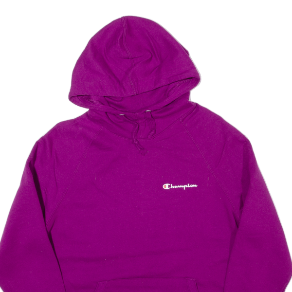 CHAMPION Womens Purple Hoodie M Cheap