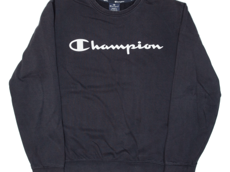 CHAMPION Mens Sweatshirt Black S Online now