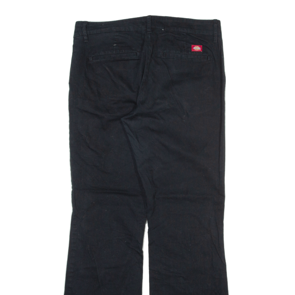 DICKIES Workwear Womens Trousers Black Regular Bootcut W32 L31 For Discount