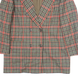 BOGNER Womens Blazer Jacket Brown Wool Check M Online now