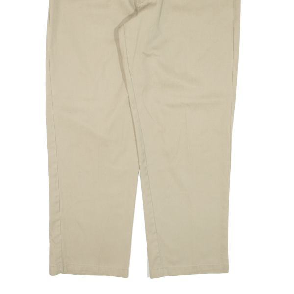 DICKIES Workwear Mens Trousers Beige Regular Straight W38 L29 Sale