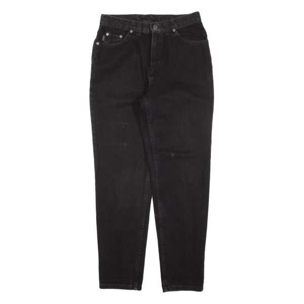 CHIC Womens Jeans Black Regular Mom W28 L29 on Sale