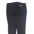 DICKIES Workwear Womens Trousers Black Slim Tapered W38 L31 Hot on Sale