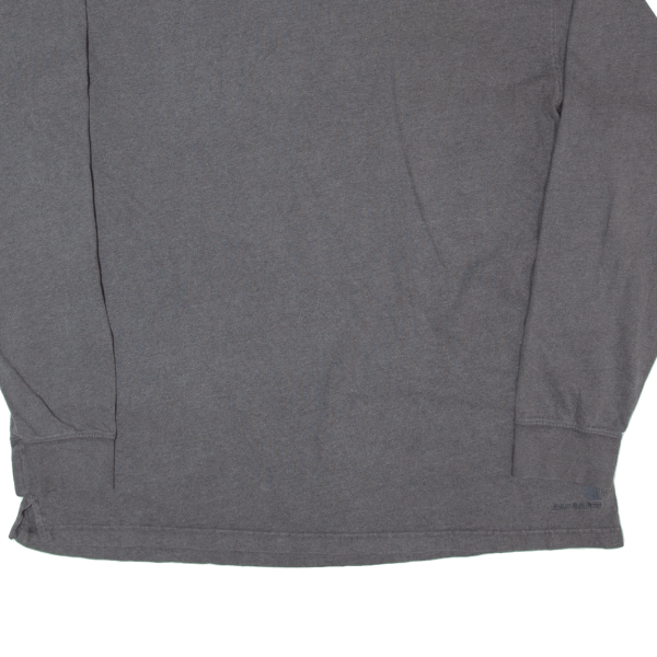 CARHARTT Mens Sweatshirt Grey High Neck 2XL Fashion