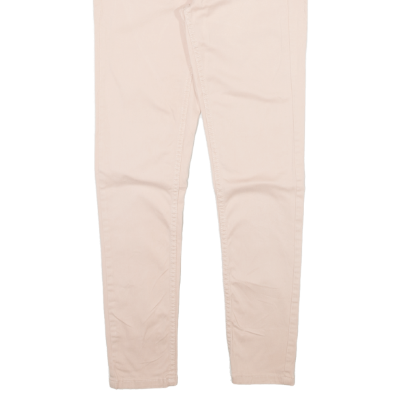 CALVIN KLEIN JEANS Ankle Womens Trousers Pink Slim Skinny W25 L26 on Sale