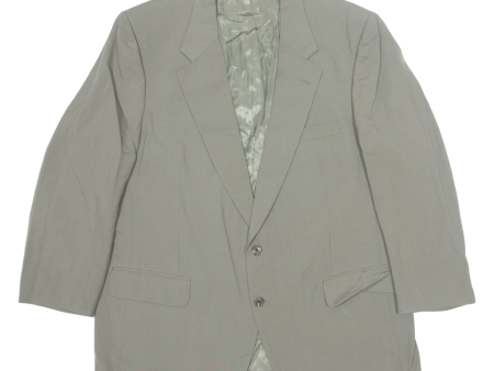 BURBERRY RAYMOND LEVINE Mens Blazer Jacket Grey 90s L For Discount