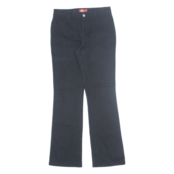 DICKIES Workwear Womens Trousers Black Slim Bootcut W27 L32 Online