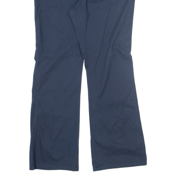 DICKIES Workwear Womens Trousers Blue Slim Bootcut W38 L34 Sale