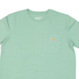 CARHARTT Loose Fit Boys T-Shirt Green XL For Cheap