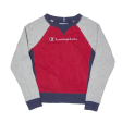 CHAMPION Sweatshirt Red Mens S Online Hot Sale