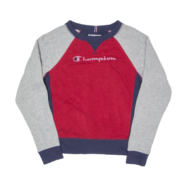 CHAMPION Sweatshirt Red Mens S Online Hot Sale