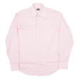 JOOP! Mens Formal Shirt Pink Long Sleeve L Fashion