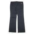 DICKIES Workwear Womens Trousers Black Regular Flared W31 L29 Hot on Sale