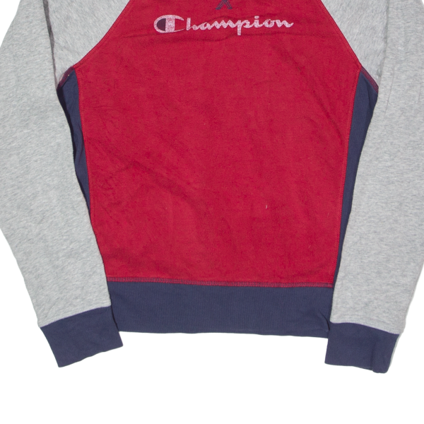 CHAMPION Sweatshirt Red Mens S Online Hot Sale