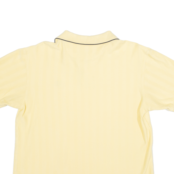 CHAPS Mens Polo Shirt Yellow L Supply