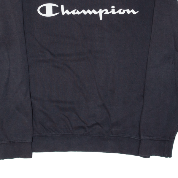 CHAMPION Mens Sweatshirt Black S Online now