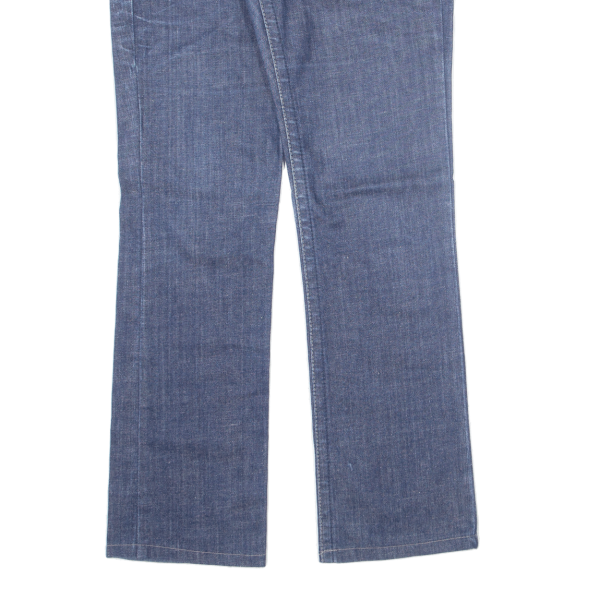 ARMANI Indigo 008 Low Rise Womens Jeans Blue Regular Straight W32 L32 Hot on Sale