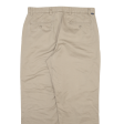 DOCKERS Chino Mens Trousers Beige Relaxed Straight W34 L29 Sale