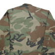 Army Woodland Combat Mens Military Jacket Green Camouflage S on Sale