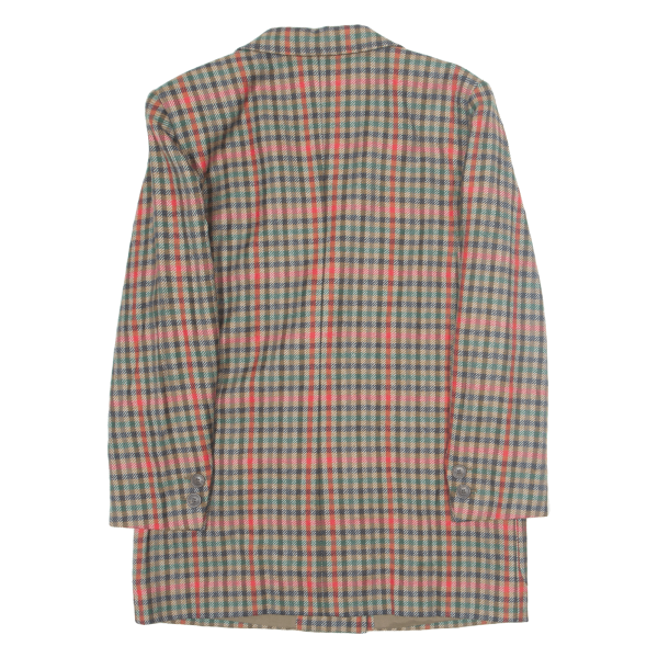 BOGNER Womens Blazer Jacket Brown Wool Check M Online now