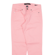 CALVIN KLEIN JEANS Crop Womens Trousers Pink Slim Skinny W28 L25 Hot on Sale