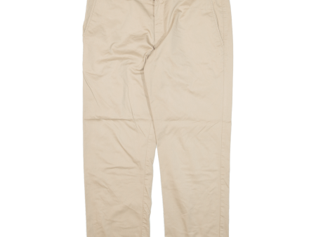 DICKIES Workwear Mens Trousers Beige Regular Straight W36 L25 Online now