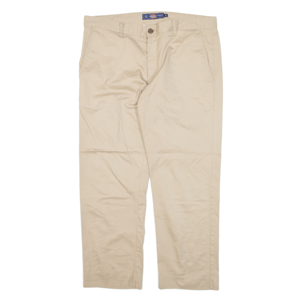 DICKIES Workwear Mens Trousers Beige Regular Straight W36 L25 Online now