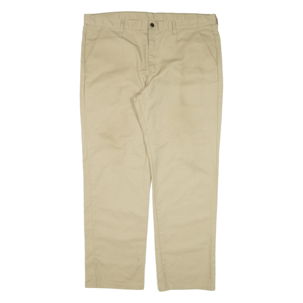 DICKIES Workwear Mens Trousers Beige Regular Straight W40 L32 Online