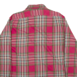 COLONIAL Womens Shirt Red Check Long Sleeve M Sale