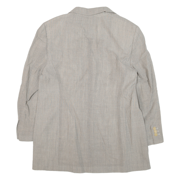 CERRUTI Womens Blazer Jacket Grey Wool L on Sale