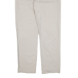 CALVIN KLEIN Chino Mens Trousers Beige Regular Straight W34 L32 Hot on Sale