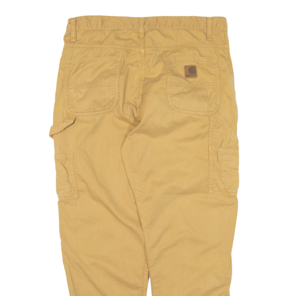 CARHARTT Endeavor Pant Carpenter Workwear Womens Trousers Beige Tapered W32 L26 Online now