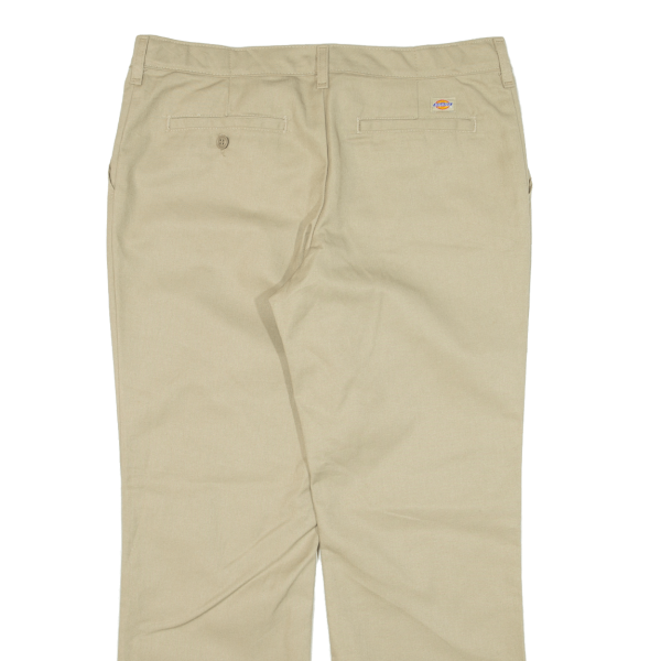 DICKIES Workwear Womens Trousers Beige Regular Straight W32 L27 Online Hot Sale