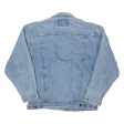 CAMPUS Mens Denim Jacket Blue 90s M Online Sale