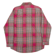 COLONIAL Womens Shirt Red Check Long Sleeve M Sale