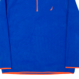 NAUTICA Mens Fleece Blue 1 4 Zip XL Supply