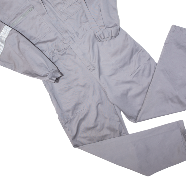 SHIN KONG Workwear Utility Mens Boiler Suit Grey Regular 2XL W36 L30 Sale