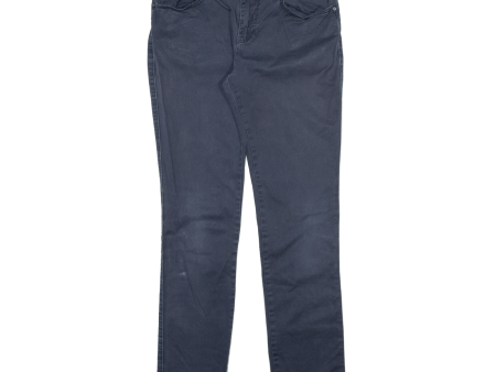 ARMANI JUNIOR Girls Trousers Blue Slim Straight W30 L30 Sale