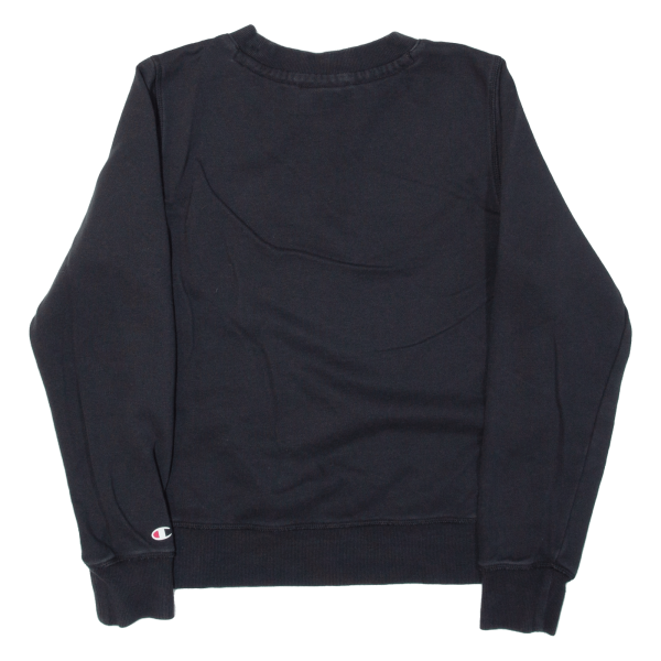 CHAMPION Womens Sweatshirt Black M Cheap