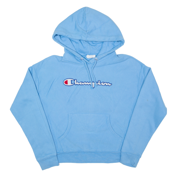 CHAMPION REVERSE WEAVE Womens Blue Hoodie M Discount